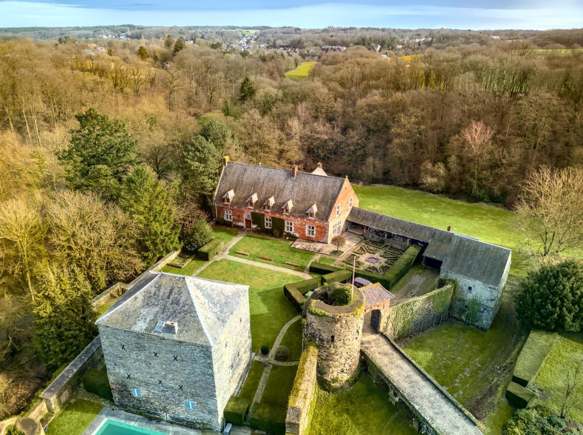 Le Gite Du Chateau - Domaine Des Trois Tilleuls Villers-la-Ville المظهر الخارجي الصورة