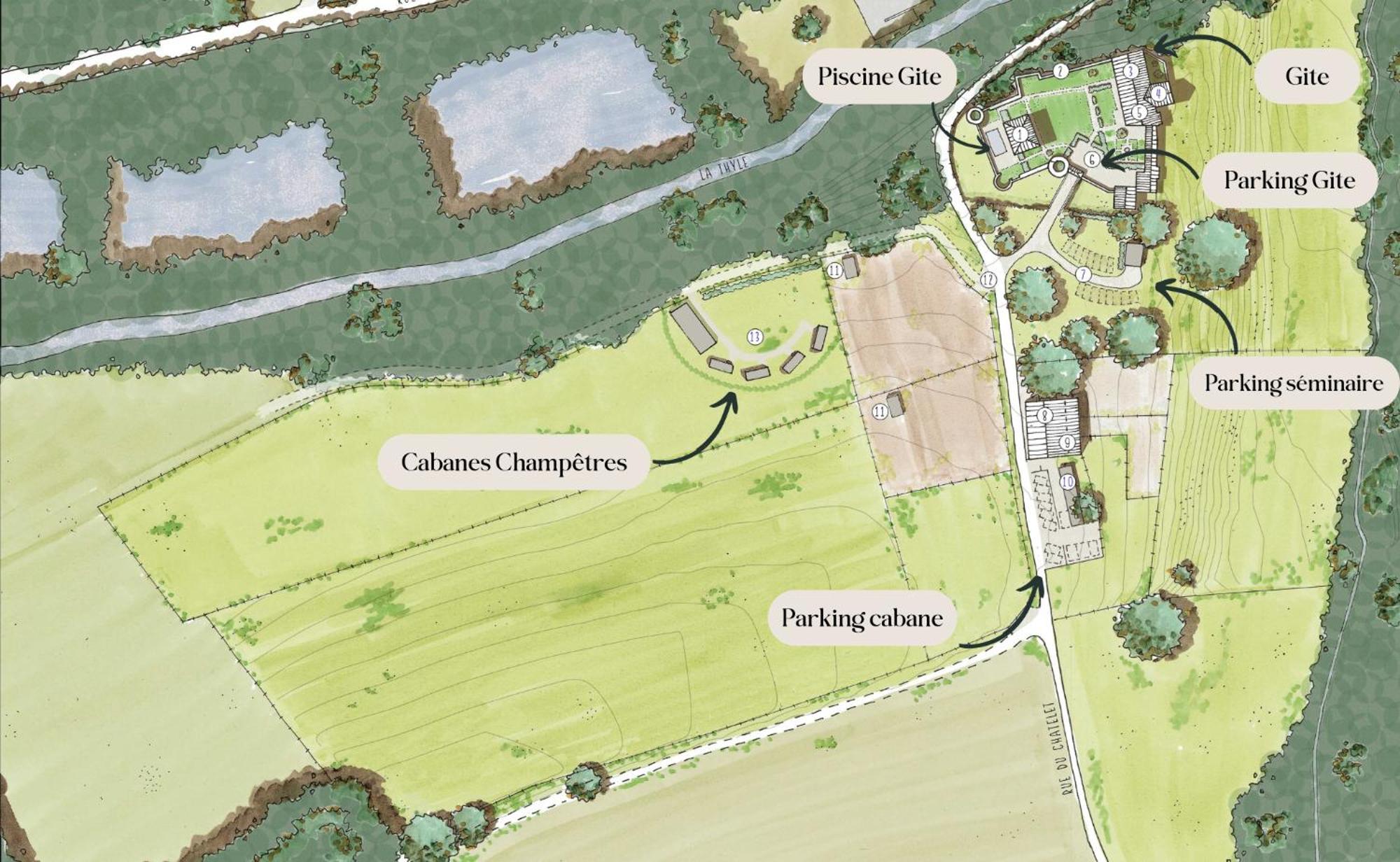 Le Gite Du Chateau - Domaine Des Trois Tilleuls Villers-la-Ville المظهر الخارجي الصورة